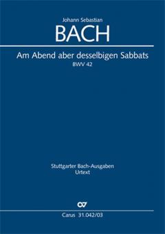 Am Abend aber desselbigen Sabbats Standard