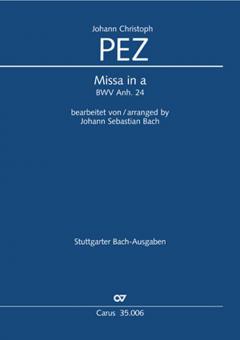 Missa in a BWV Anh. 24 