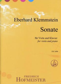 Sonate für Viola und Klavier 