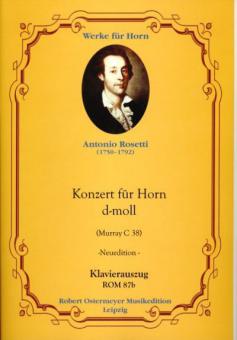 Konzert für Horn d-Moll RWV C 38 