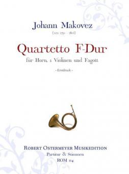 Quartett für Horn, 2 Violinen und Fagott F-Dur (1790) 