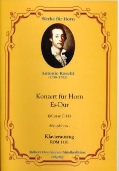 Konzert Es-Dur Murray C 41 für Horn und Orchester (Neuedition) 