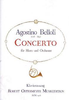 Concerto für Horn (Corno da caccisa) und Orchester 