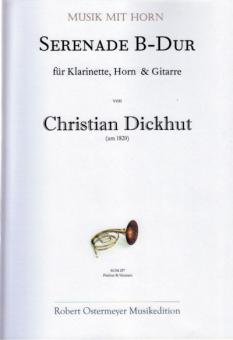 Serenade für Klarinette, Horn, Gitarre B-Dur (1820) 