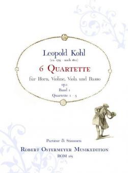 6 Quartette op. 2 Band 1 