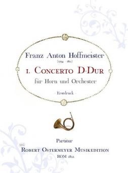 Concerto für Horn und Orchester Nr. 1 D-Dur (1782) (Erstdruck) 