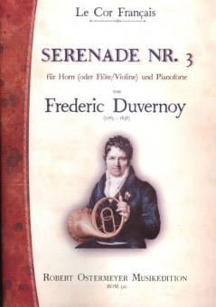 Serenade Nr. 3 für Pianoforte und Horn (oder Flöte/Violine) (1820) 