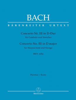 Concerto Nr. 3 D-Dur BWV 1054 