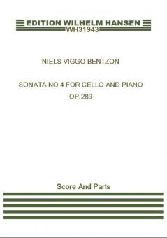 Sonata No. 4 Op. 289 For Cello And Piano 