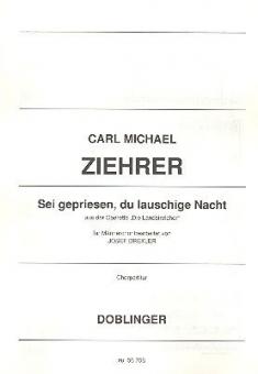 Sei gepriesen, du lauschige Nacht aus der Operette Die Landstreicher 