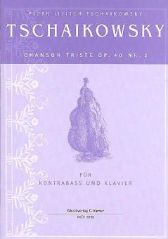 Chanson Triste op. 40 Nr. 2 