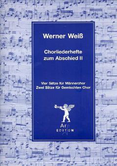 Chorliederhefte zum Abschied (II) 