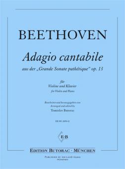 Adagio Cantabile from Grande Sonate Pathique op. 13 