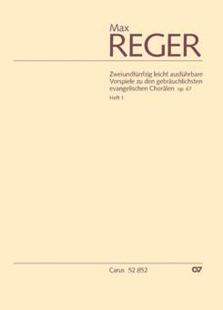 52 leicht ausführbare Vorspiele Heft 1 
