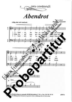 Abendrot 