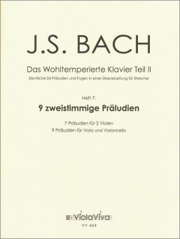 Das Wohltemperierte Klavier Teil II Heft 7 