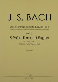 Das Wohltemperierte Klavier Teil II Heft 3 