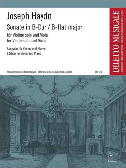 Sonata No. 3 B flat major Hob. V:3 