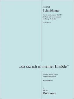 da siz ich in meiner Einöde 