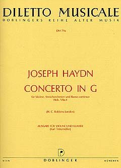 Concerto G major Hob. VIIa:4 
