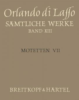 Sämtliche Werke Band XIII 