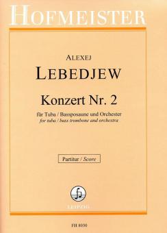 Konzert Nr. 2 für Tuba (Bassposaune) und Orchester 
