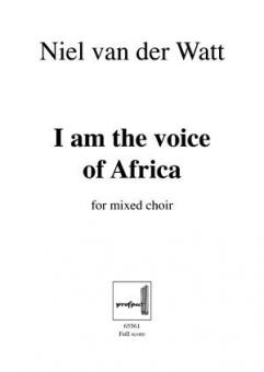 I Am The Voice Of Africa Standard