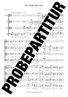 Ek wil die Here loof, Psalm 103 Nr. 4 Download