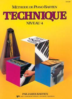 Méthode de Piano Bastien: Technique, Niveau 4 
