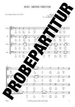 Jesu meine Freude Nr. 1 BWV 227 Download