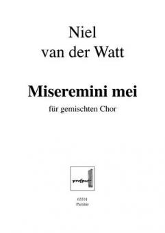 Miseremini mei Nr. 3 Standard