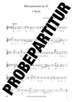 Missa puerorum op. 62 Standard