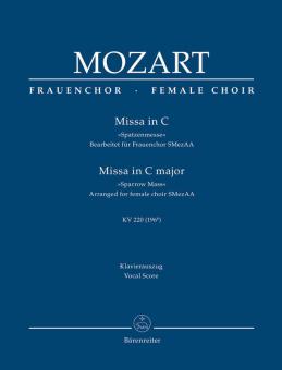 Missa en do mayor KV 220 (196b) Standard