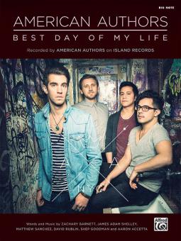Best Day Of My Life (Big Note Piano) 