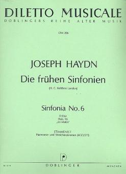 Sinfonia No. 6 D major Hob. 1:6 