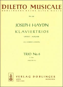 Piano Trio No. 6 F major Hob. XV:40 