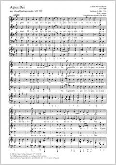 Agnus Dei MH 552 