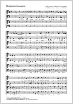 O magnum mysterium Standard