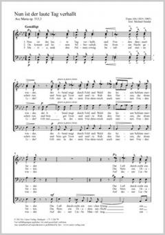 Nun ist der laute Tag verhallt op. 533, 3 Standard