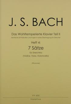 Das Wohltemperierte Klavier Teil 2 Heft 4 