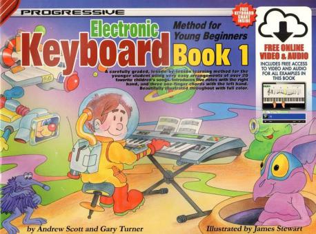 Progressive Electronic Keyboard Method Book 1 
