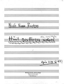 Huit Nocturnes... Op.214 