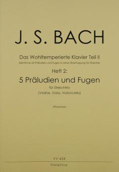 Das Wohltemperierte Klavier Teil II Heft 2 