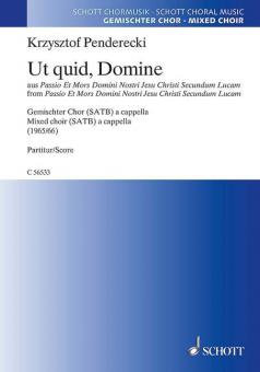 Ut quid, Domine Standard
