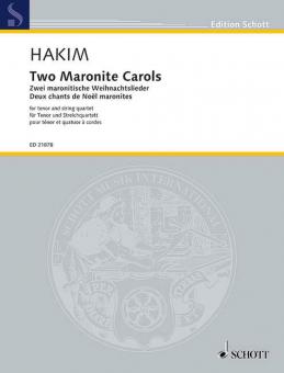 Two Maronite Carols Standard