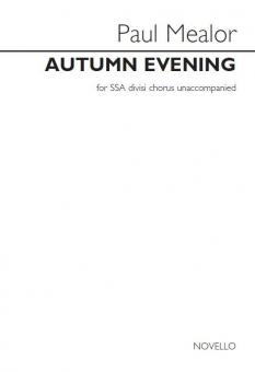 Autumn Evening 