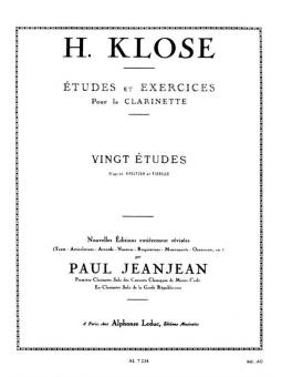 20 Etudes d'après Kreutzer et Fiorillo 