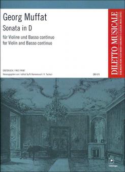 Sonata in D Erstdruck 