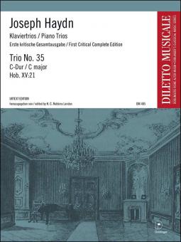 Piano Trio No. 35 C major Hob. XV:21 