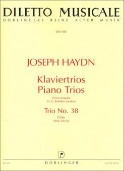 Piano Trio No. 38 D major Hob. XV:24 